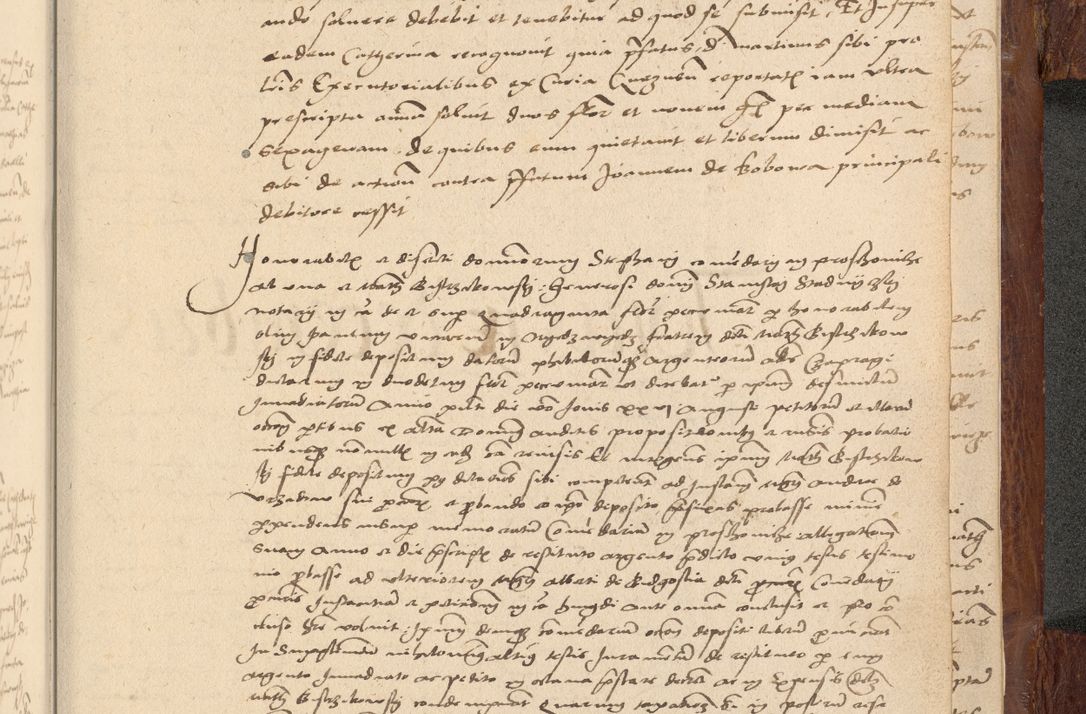 Zdjęcie nr 1536 dla obiektu archiwalnego: [Acta actorum vicarialia coram Nicolao Bedlenski]