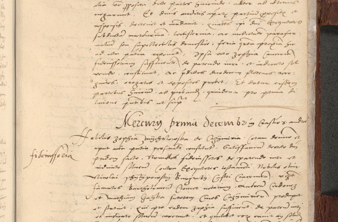 Zdjęcie nr 1528 dla obiektu archiwalnego: [Acta actorum vicarialia coram Nicolao Bedlenski]
