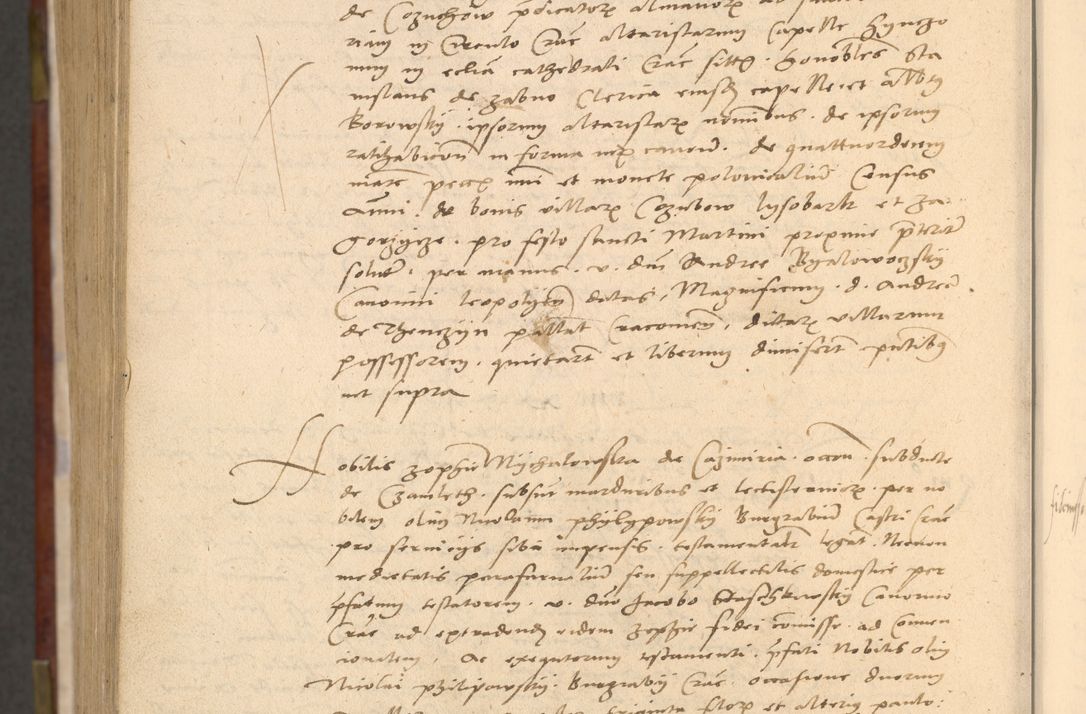 Zdjęcie nr 1527 dla obiektu archiwalnego: [Acta actorum vicarialia coram Nicolao Bedlenski]