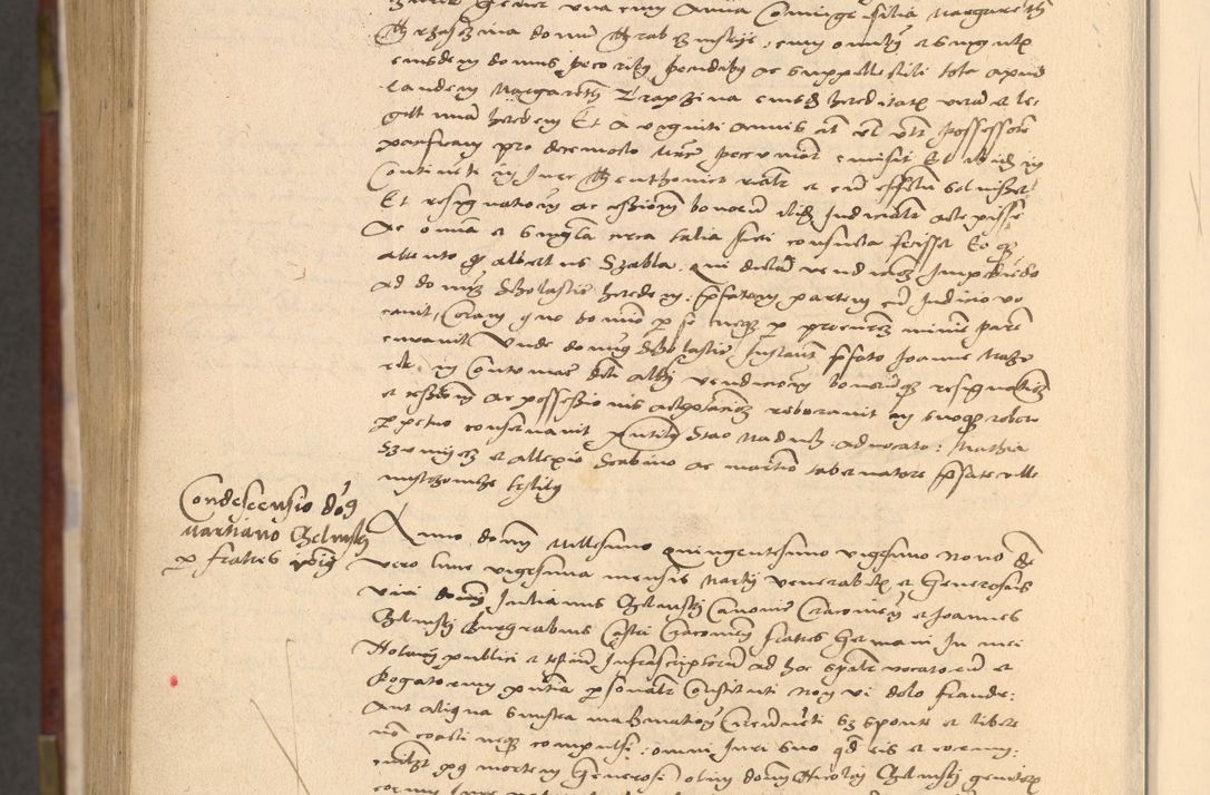 Zdjęcie nr 1515 dla obiektu archiwalnego: [Acta actorum vicarialia coram Nicolao Bedlenski]