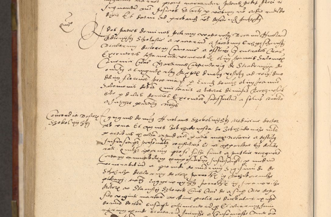 Zdjęcie nr 1503 dla obiektu archiwalnego: [Acta actorum vicarialia coram Nicolao Bedlenski]