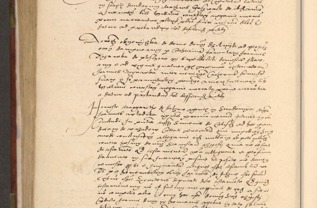 Zdjęcie nr 1487 dla obiektu archiwalnego: [Acta actorum vicarialia coram Nicolao Bedlenski]