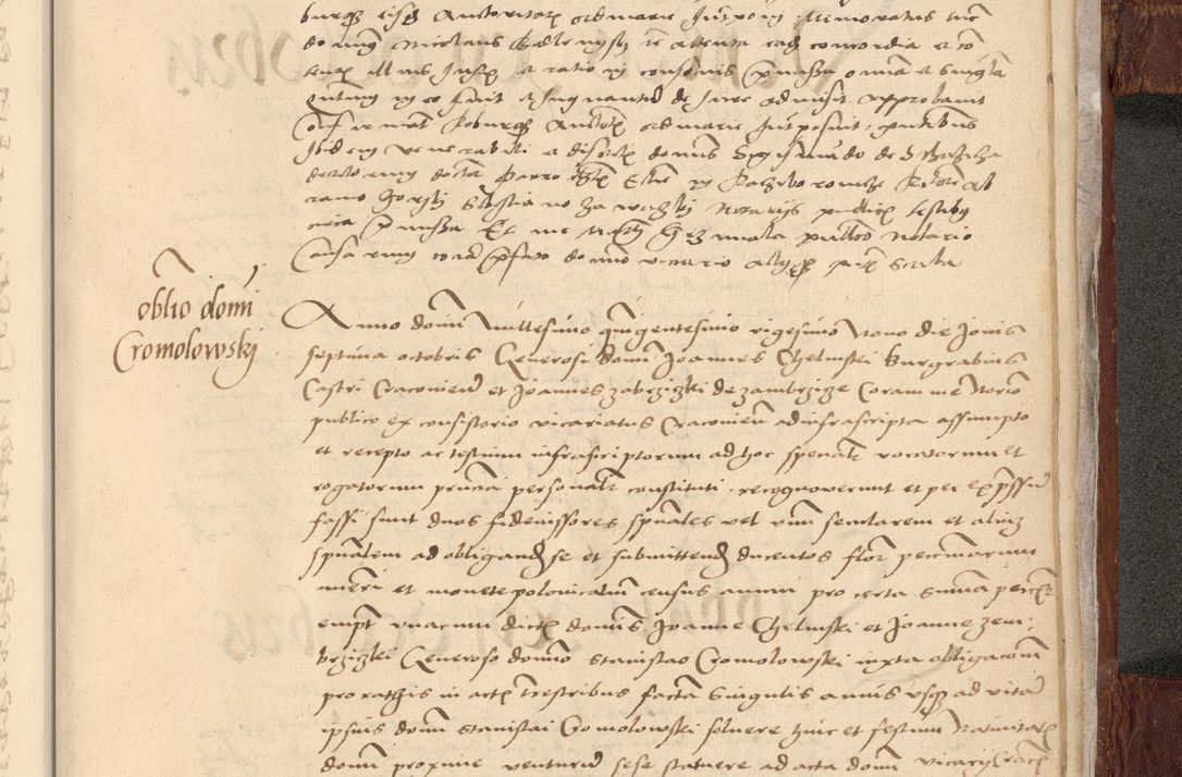 Zdjęcie nr 1482 dla obiektu archiwalnego: [Acta actorum vicarialia coram Nicolao Bedlenski]