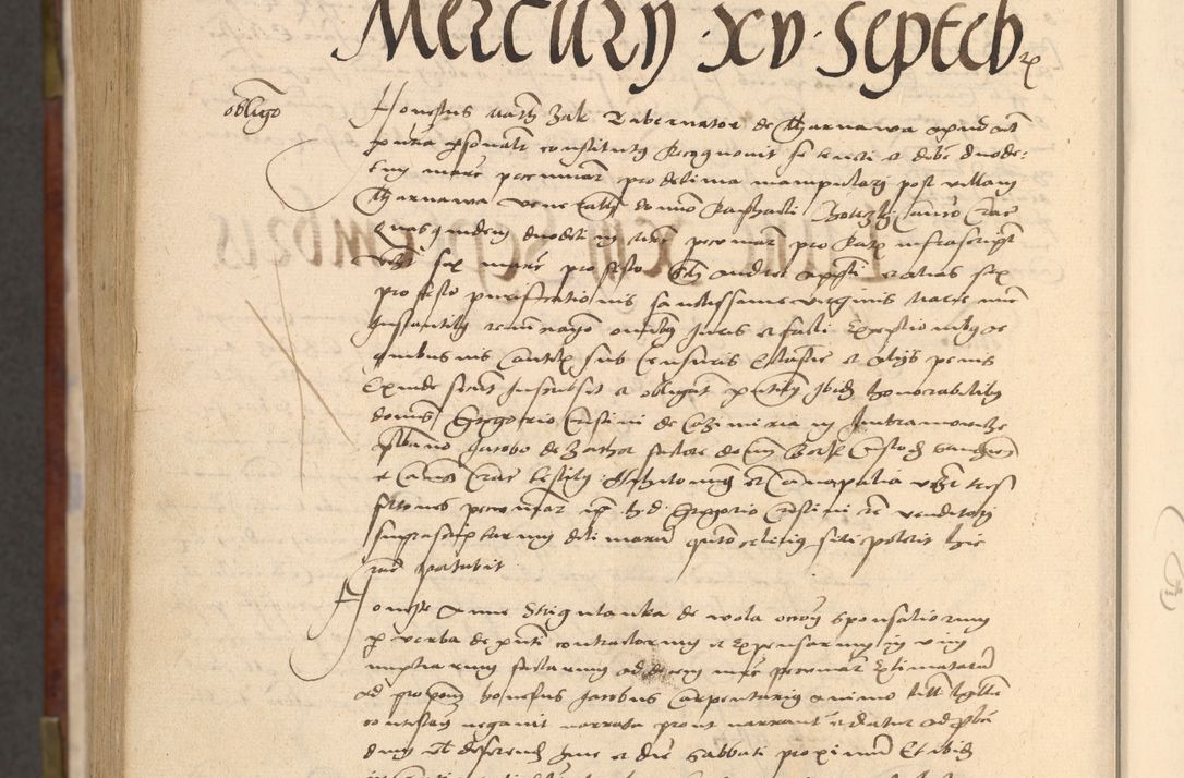 Zdjęcie nr 1453 dla obiektu archiwalnego: [Acta actorum vicarialia coram Nicolao Bedlenski]