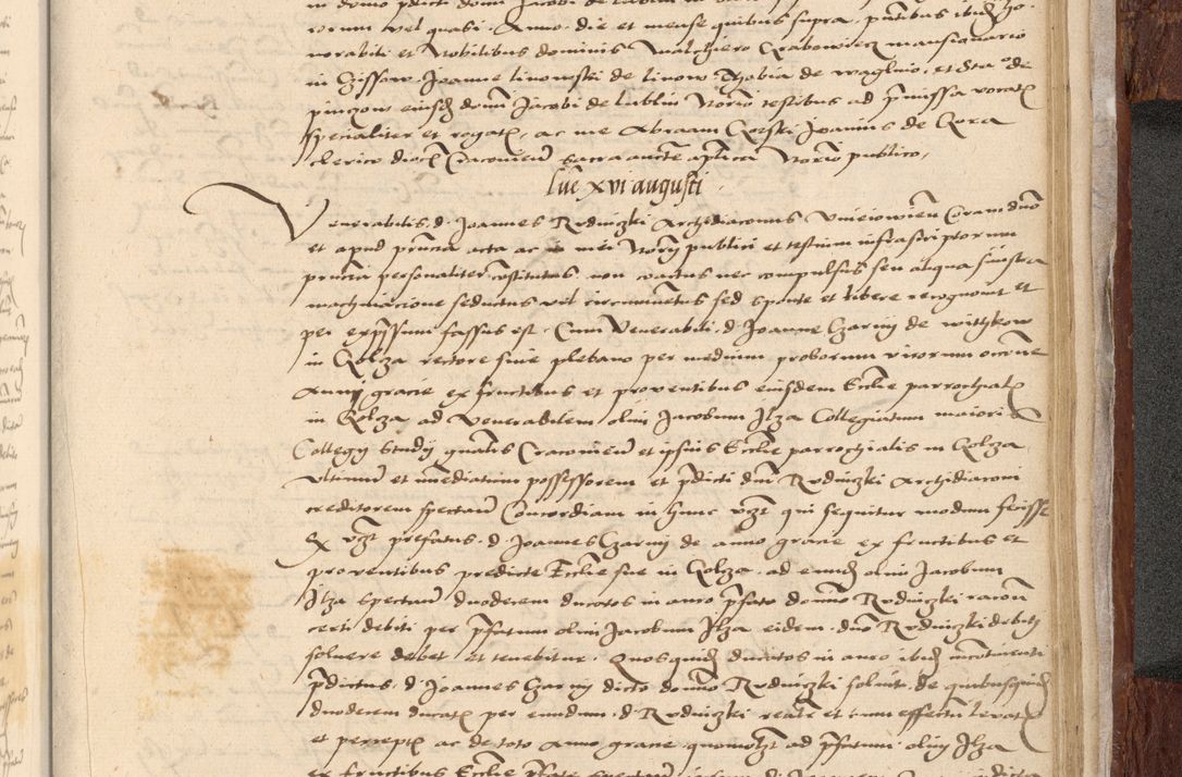 Zdjęcie nr 1432 dla obiektu archiwalnego: [Acta actorum vicarialia coram Nicolao Bedlenski]