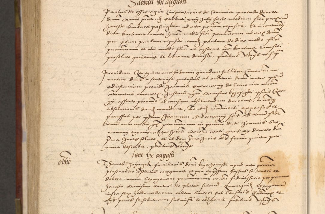 Zdjęcie nr 1427 dla obiektu archiwalnego: [Acta actorum vicarialia coram Nicolao Bedlenski]