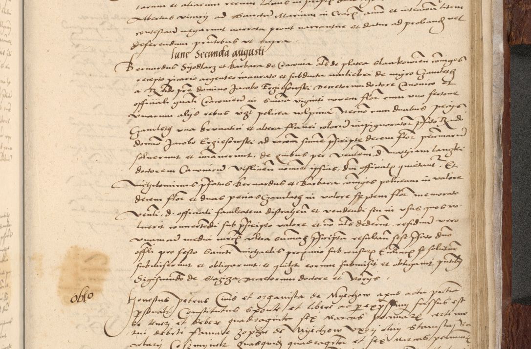 Zdjęcie nr 1426 dla obiektu archiwalnego: [Acta actorum vicarialia coram Nicolao Bedlenski]