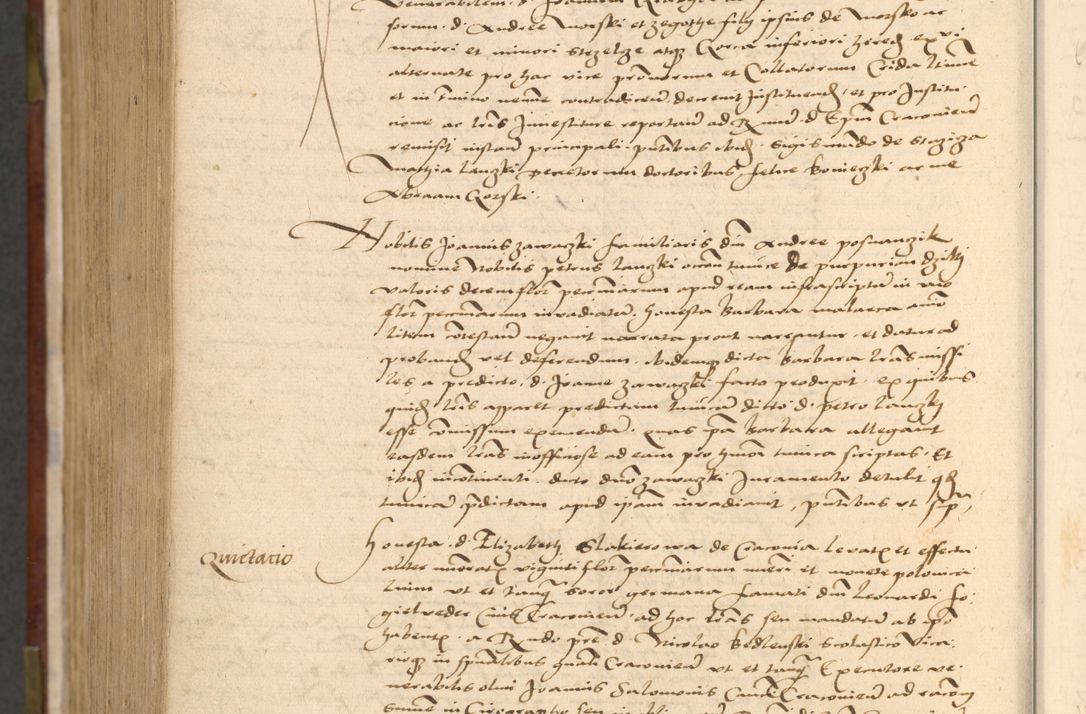 Zdjęcie nr 1421 dla obiektu archiwalnego: [Acta actorum vicarialia coram Nicolao Bedlenski]
