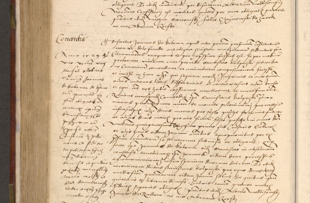 Zdjęcie nr 1415 dla obiektu archiwalnego: [Acta actorum vicarialia coram Nicolao Bedlenski]