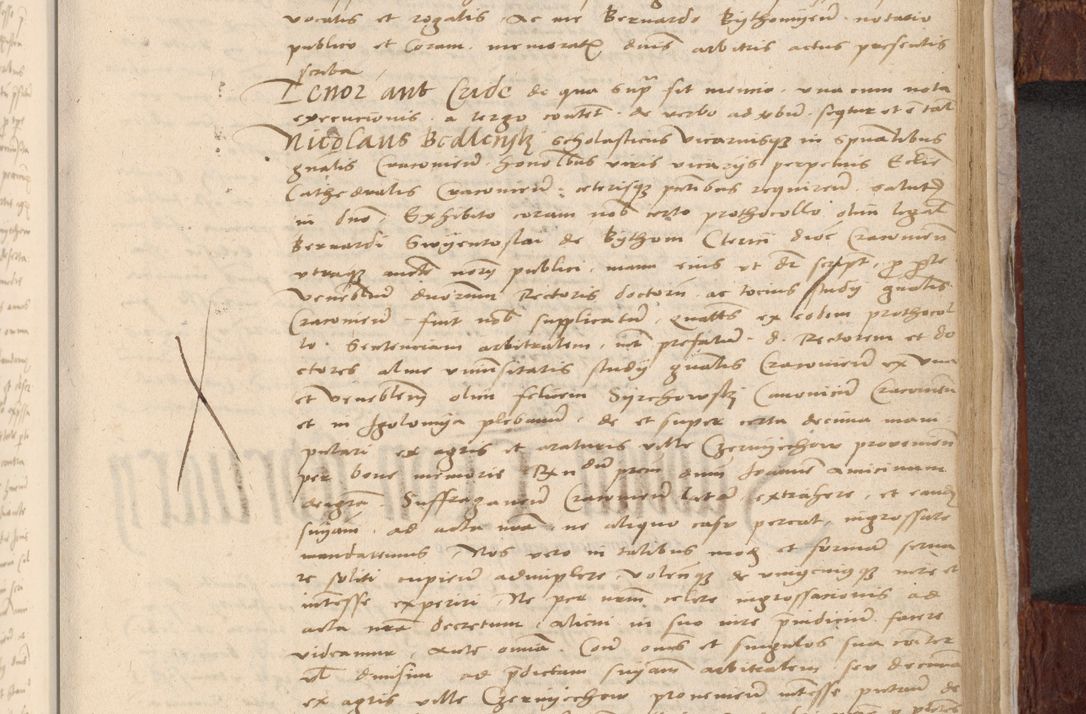 Zdjęcie nr 1206 dla obiektu archiwalnego: [Acta actorum vicarialia coram Nicolao Bedlenski]