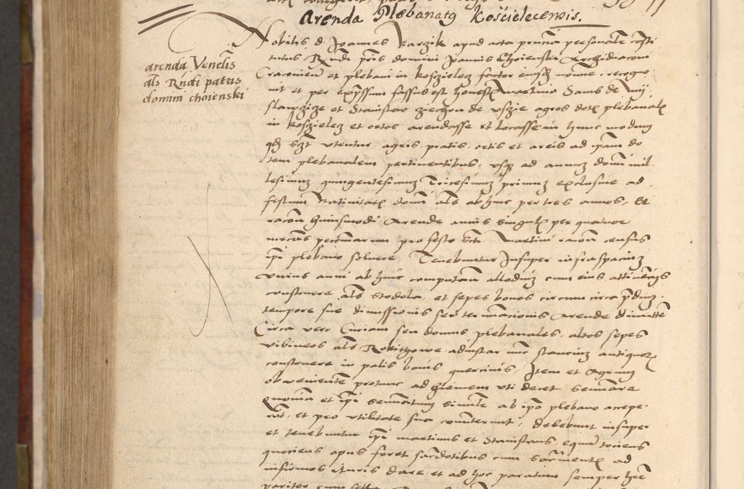 Zdjęcie nr 1209 dla obiektu archiwalnego: [Acta actorum vicarialia coram Nicolao Bedlenski]