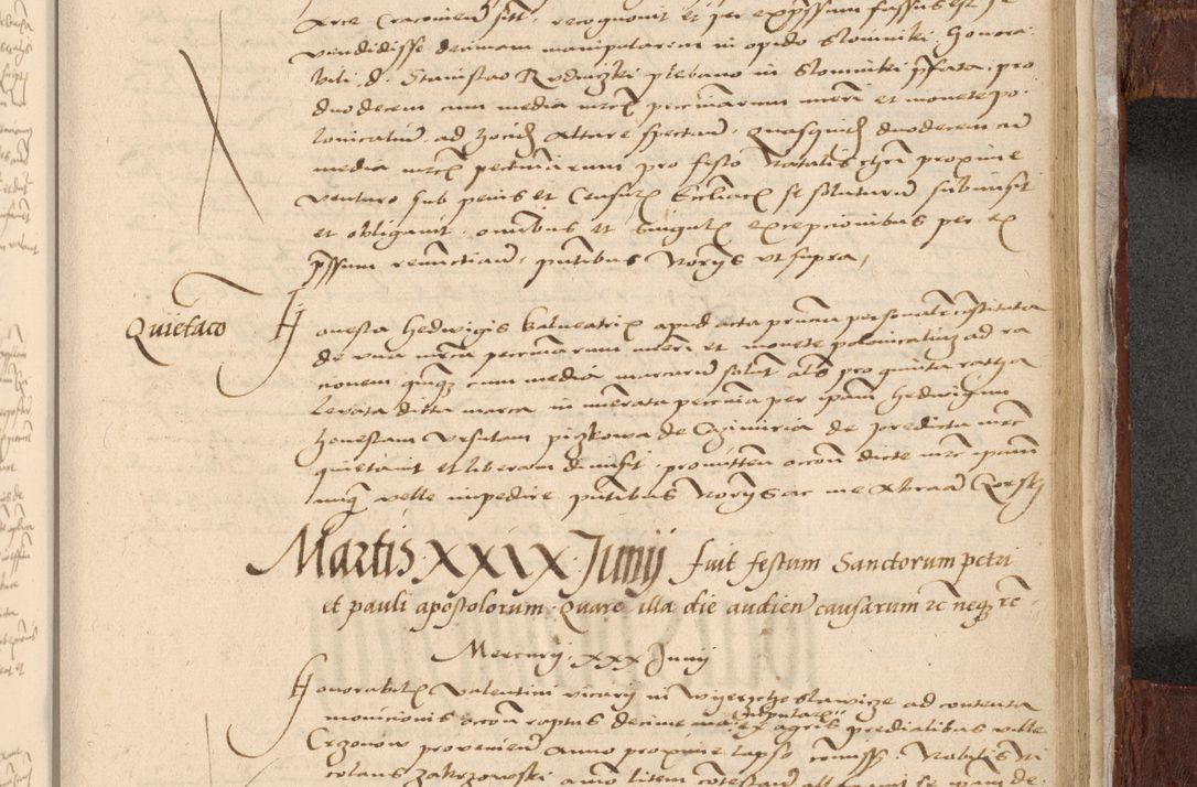 Zdjęcie nr 1400 dla obiektu archiwalnego: [Acta actorum vicarialia coram Nicolao Bedlenski]