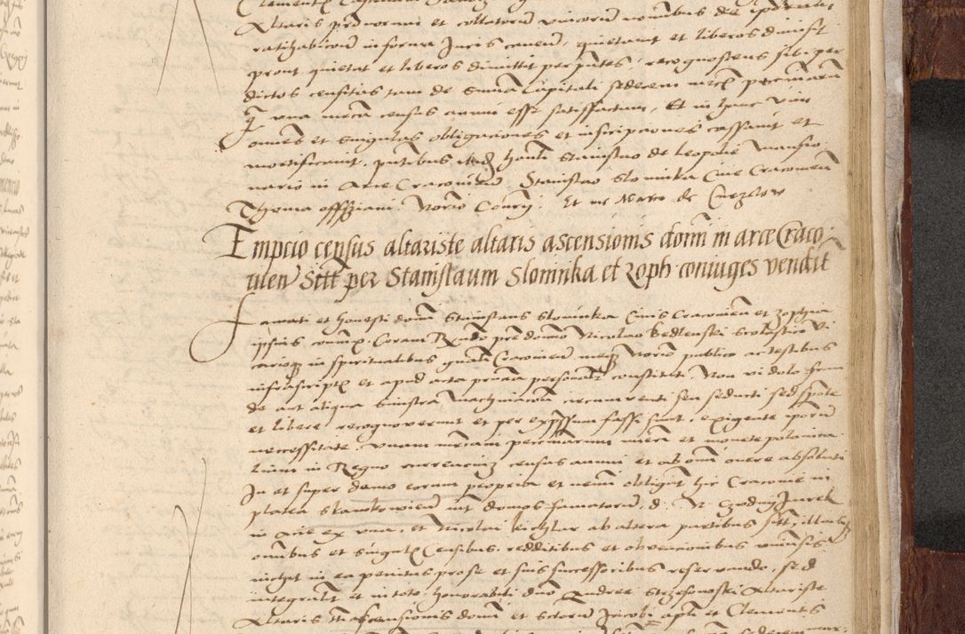 Zdjęcie nr 1392 dla obiektu archiwalnego: [Acta actorum vicarialia coram Nicolao Bedlenski]