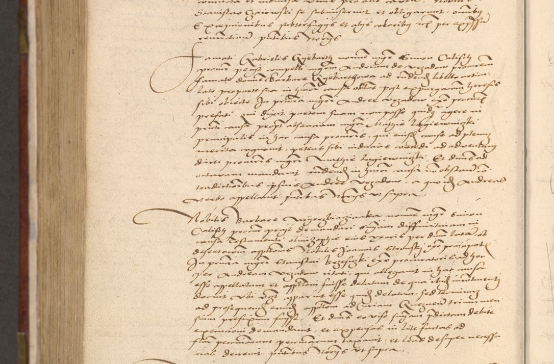 Zdjęcie nr 1381 dla obiektu archiwalnego: [Acta actorum vicarialia coram Nicolao Bedlenski]