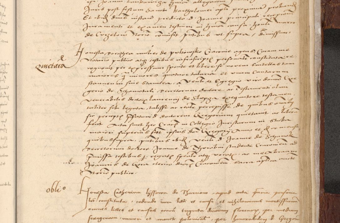 Zdjęcie nr 1364 dla obiektu archiwalnego: [Acta actorum vicarialia coram Nicolao Bedlenski]