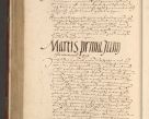 Zdjęcie nr 1357 dla obiektu archiwalnego: [Acta actorum vicarialia coram Nicolao Bedlenski]