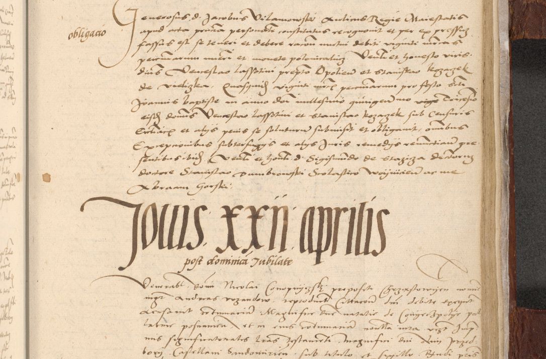 Zdjęcie nr 1304 dla obiektu archiwalnego: [Acta actorum vicarialia coram Nicolao Bedlenski]