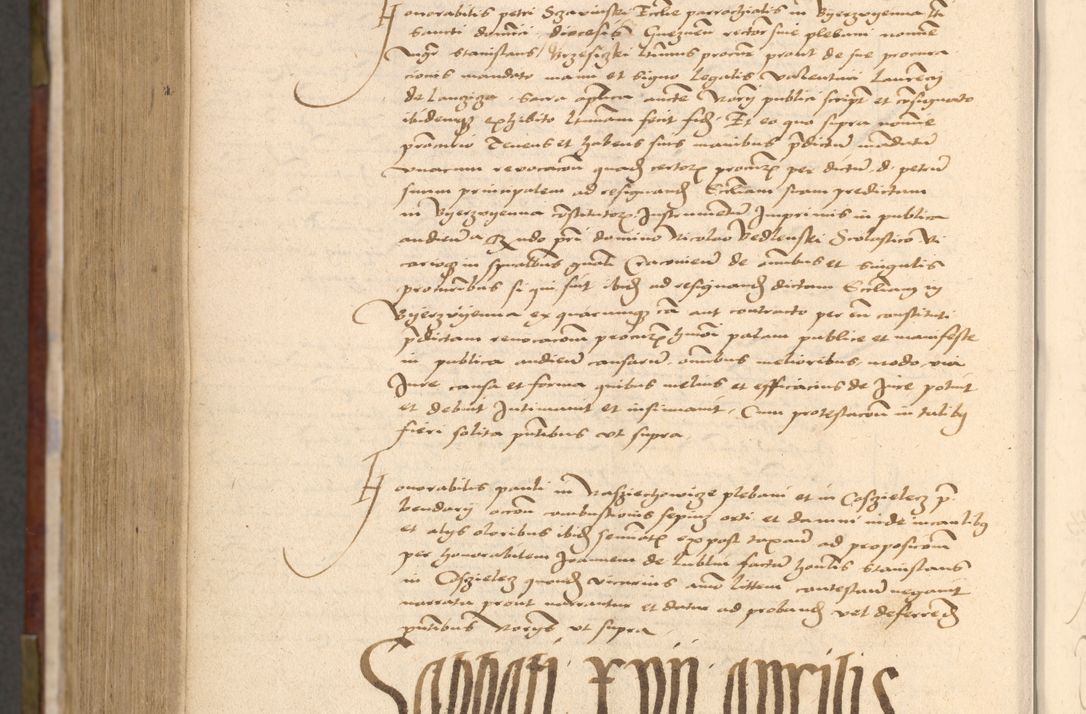 Zdjęcie nr 1299 dla obiektu archiwalnego: [Acta actorum vicarialia coram Nicolao Bedlenski]