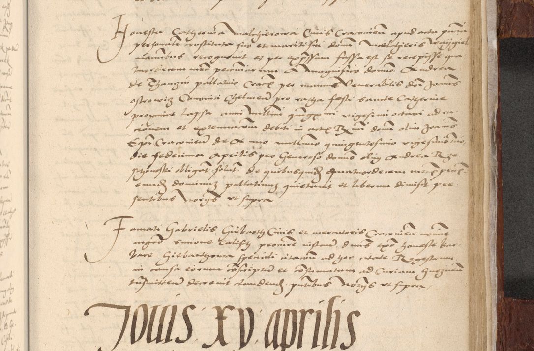 Zdjęcie nr 1290 dla obiektu archiwalnego: [Acta actorum vicarialia coram Nicolao Bedlenski]