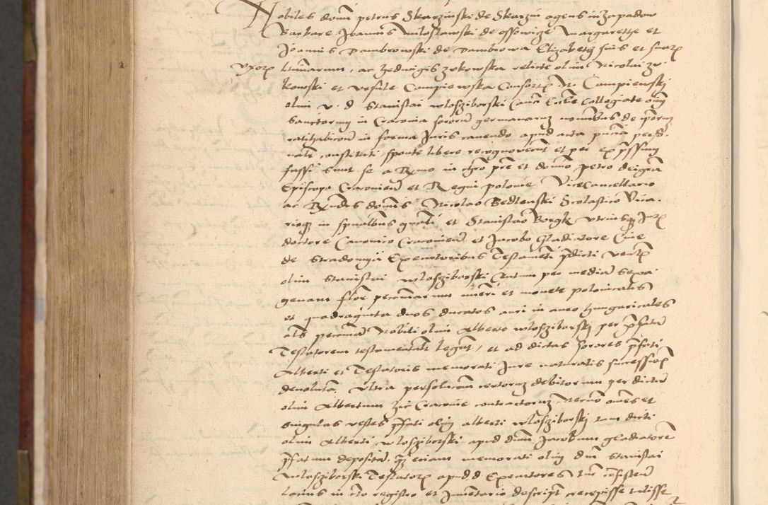 Zdjęcie nr 1285 dla obiektu archiwalnego: [Acta actorum vicarialia coram Nicolao Bedlenski]