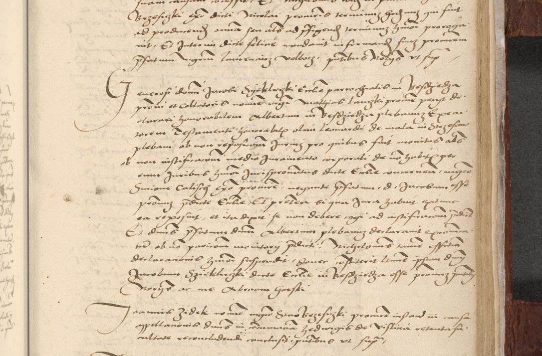 Zdjęcie nr 1284 dla obiektu archiwalnego: [Acta actorum vicarialia coram Nicolao Bedlenski]