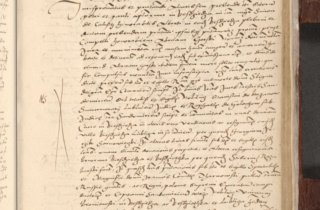 Zdjęcie nr 1280 dla obiektu archiwalnego: [Acta actorum vicarialia coram Nicolao Bedlenski]