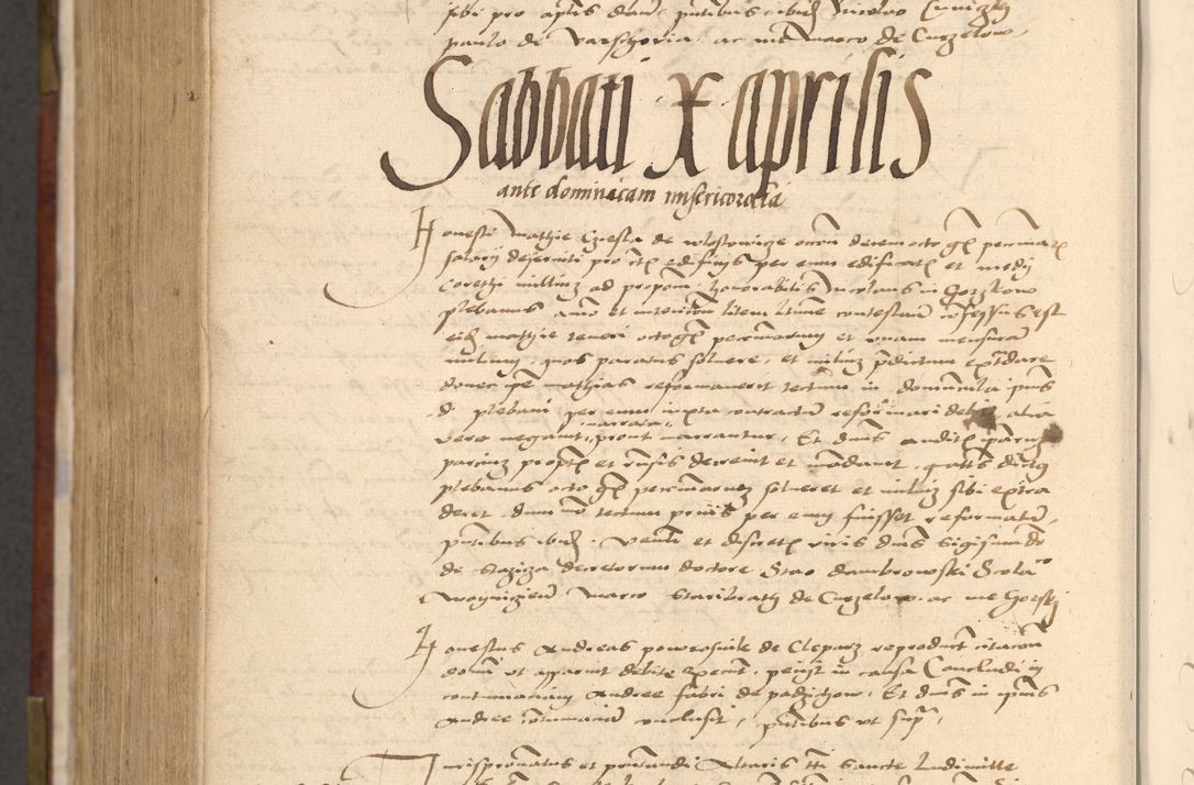 Zdjęcie nr 1283 dla obiektu archiwalnego: [Acta actorum vicarialia coram Nicolao Bedlenski]