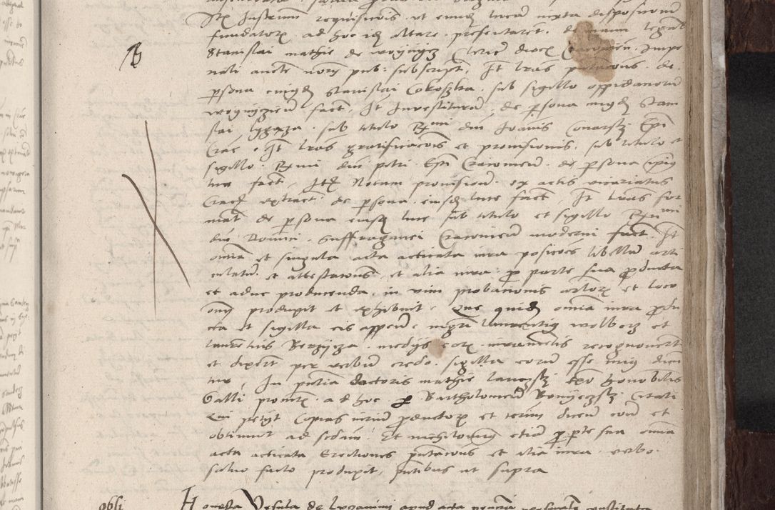 Zdjęcie nr 1274 dla obiektu archiwalnego: [Acta actorum vicarialia coram Nicolao Bedlenski]