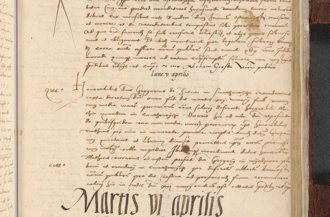 Zdjęcie nr 1272 dla obiektu archiwalnego: [Acta actorum vicarialia coram Nicolao Bedlenski]