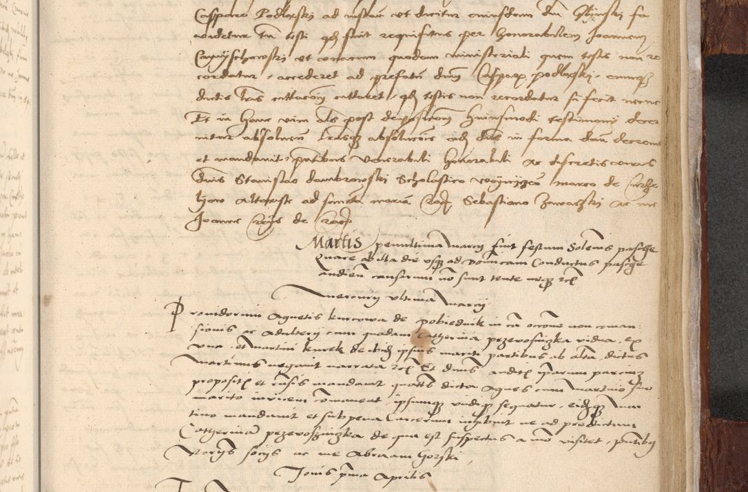 Zdjęcie nr 1270 dla obiektu archiwalnego: [Acta actorum vicarialia coram Nicolao Bedlenski]