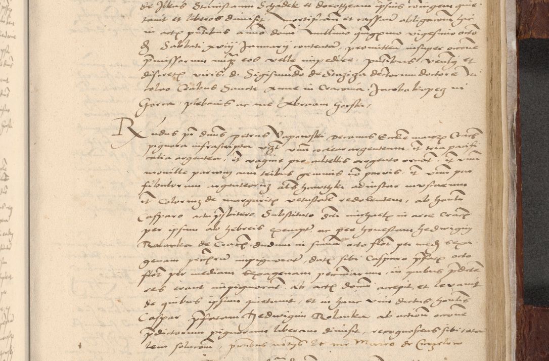 Zdjęcie nr 1260 dla obiektu archiwalnego: [Acta actorum vicarialia coram Nicolao Bedlenski]