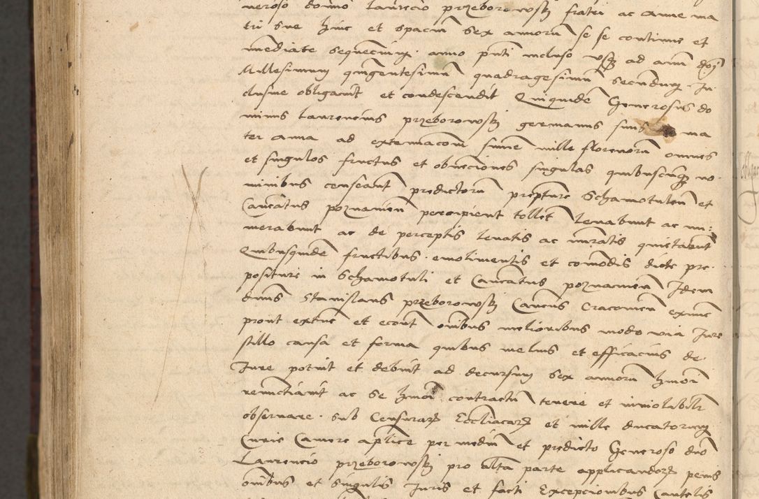 Zdjęcie nr 1372 dla obiektu archiwalnego: [Acta actorum vicarialia coram Nicolao Bedlenski]