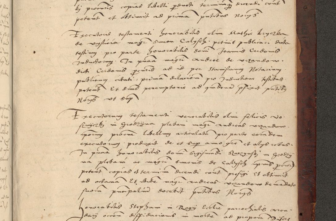 Zdjęcie nr 1369 dla obiektu archiwalnego: [Acta actorum vicarialia coram Nicolao Bedlenski]