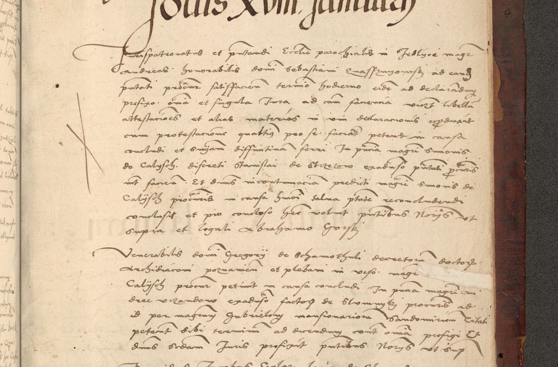 Zdjęcie nr 1365 dla obiektu archiwalnego: [Acta actorum vicarialia coram Nicolao Bedlenski]