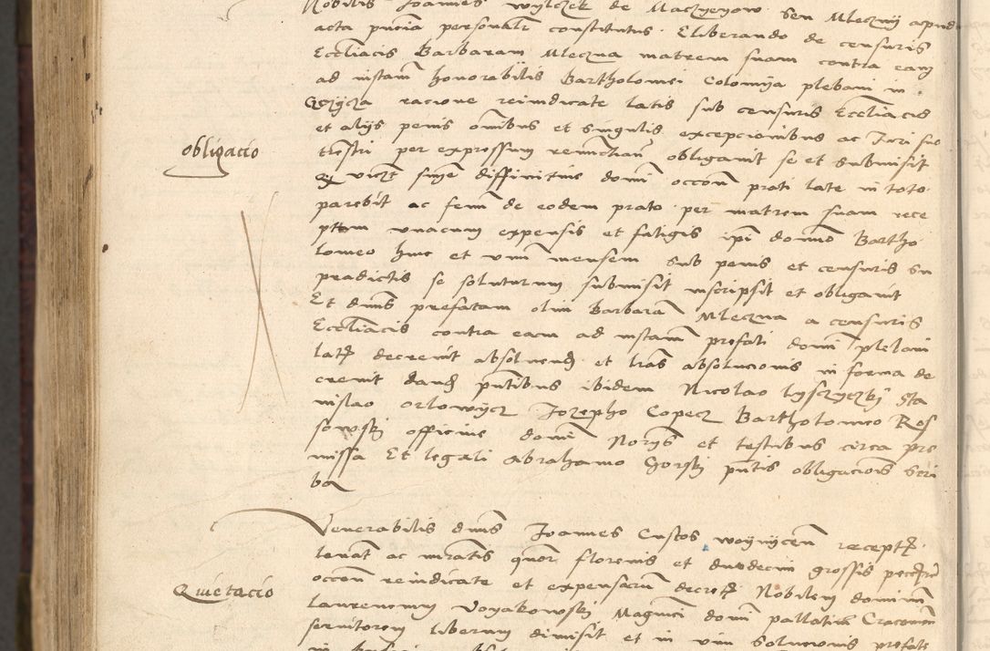 Zdjęcie nr 1362 dla obiektu archiwalnego: [Acta actorum vicarialia coram Nicolao Bedlenski]