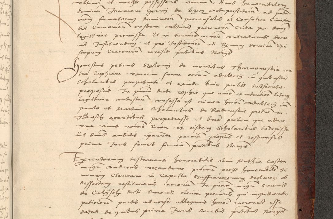 Zdjęcie nr 1355 dla obiektu archiwalnego: [Acta actorum vicarialia coram Nicolao Bedlenski]