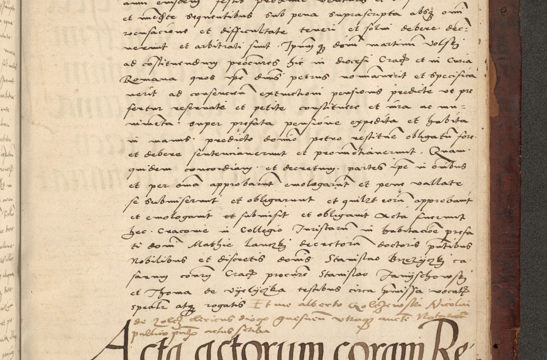 Zdjęcie nr 1345 dla obiektu archiwalnego: [Acta actorum vicarialia coram Nicolao Bedlenski]