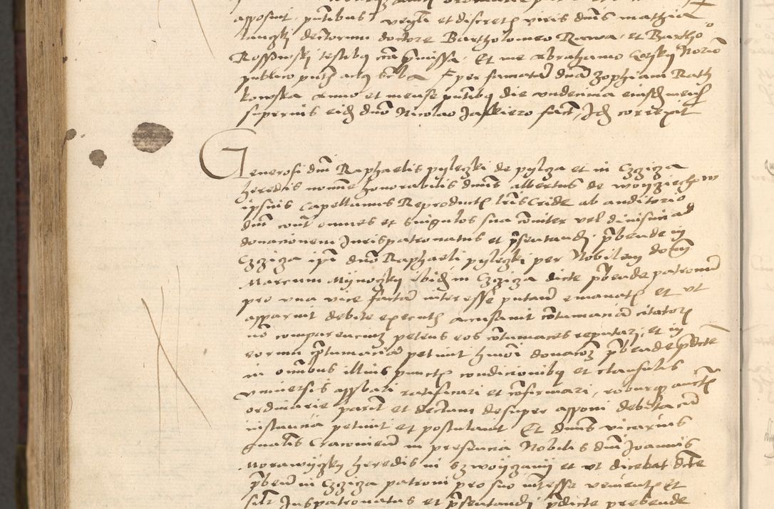 Zdjęcie nr 1340 dla obiektu archiwalnego: [Acta actorum vicarialia coram Nicolao Bedlenski]