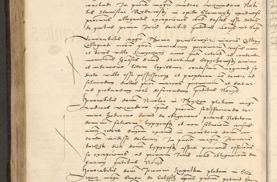 Zdjęcie nr 1342 dla obiektu archiwalnego: [Acta actorum vicarialia coram Nicolao Bedlenski]