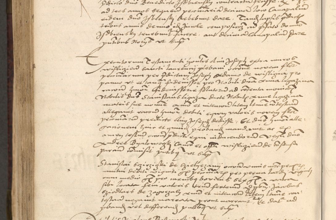 Zdjęcie nr 1318 dla obiektu archiwalnego: [Acta actorum vicarialia coram Nicolao Bedlenski]