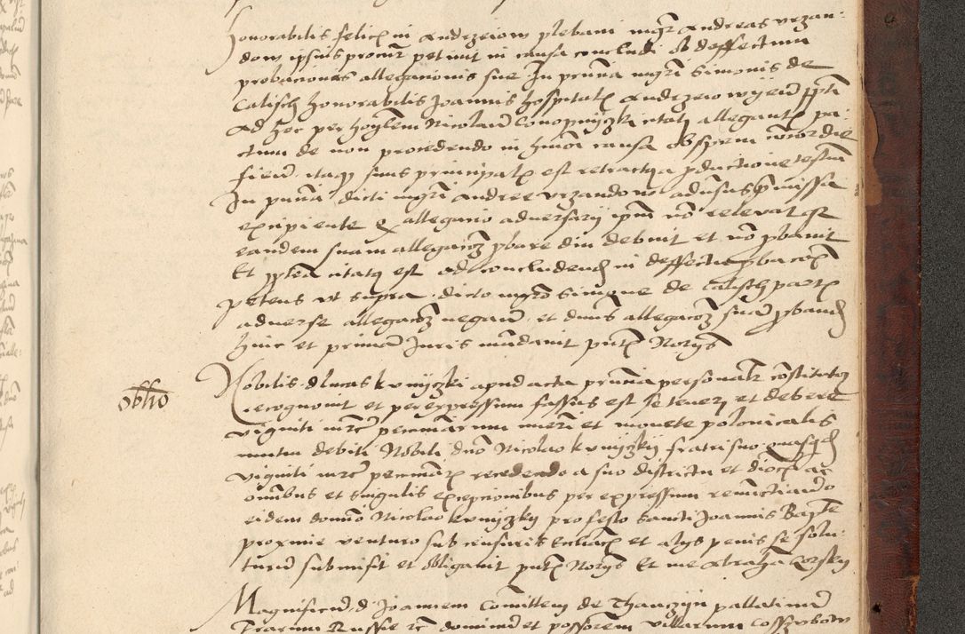 Zdjęcie nr 1319 dla obiektu archiwalnego: [Acta actorum vicarialia coram Nicolao Bedlenski]