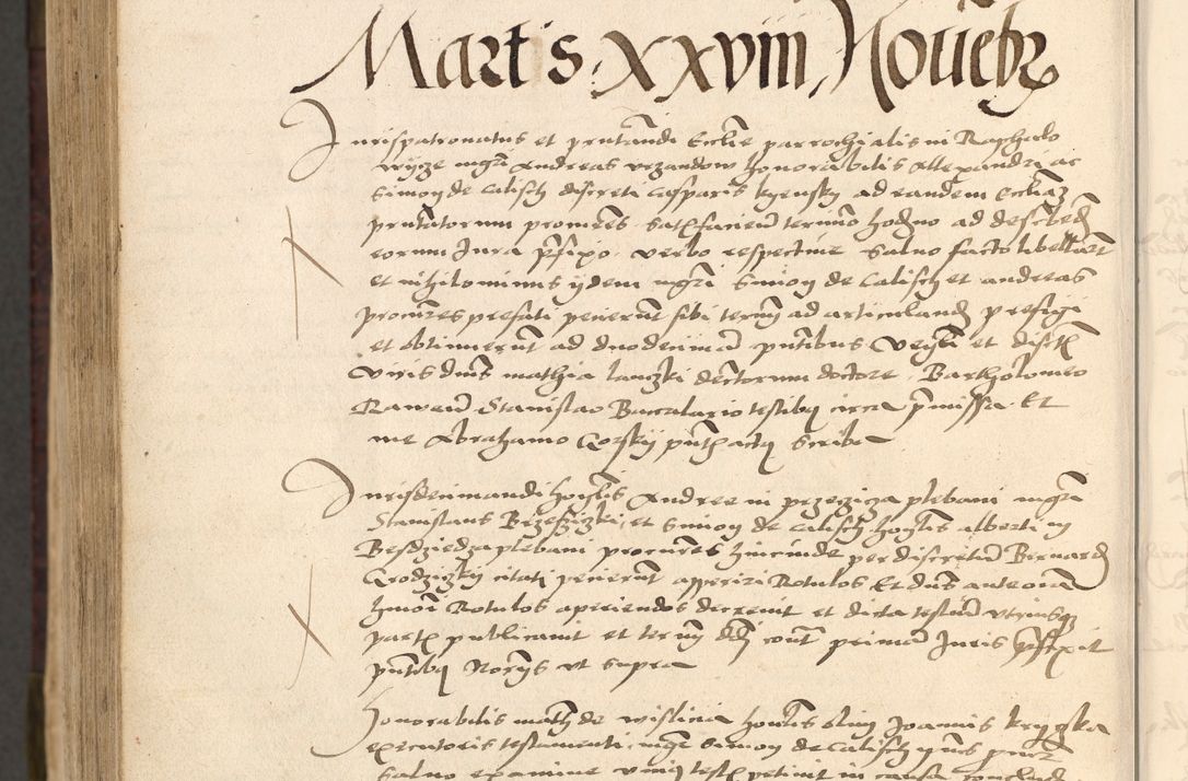 Zdjęcie nr 1312 dla obiektu archiwalnego: [Acta actorum vicarialia coram Nicolao Bedlenski]