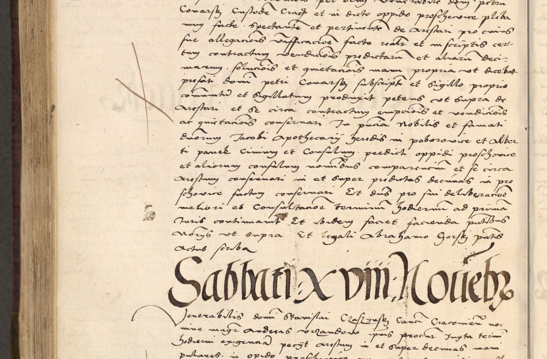 Zdjęcie nr 1306 dla obiektu archiwalnego: [Acta actorum vicarialia coram Nicolao Bedlenski]