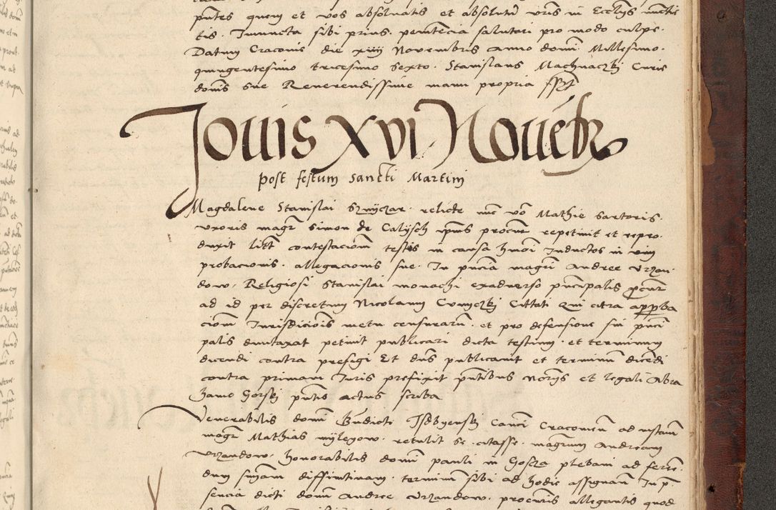 Zdjęcie nr 1305 dla obiektu archiwalnego: [Acta actorum vicarialia coram Nicolao Bedlenski]