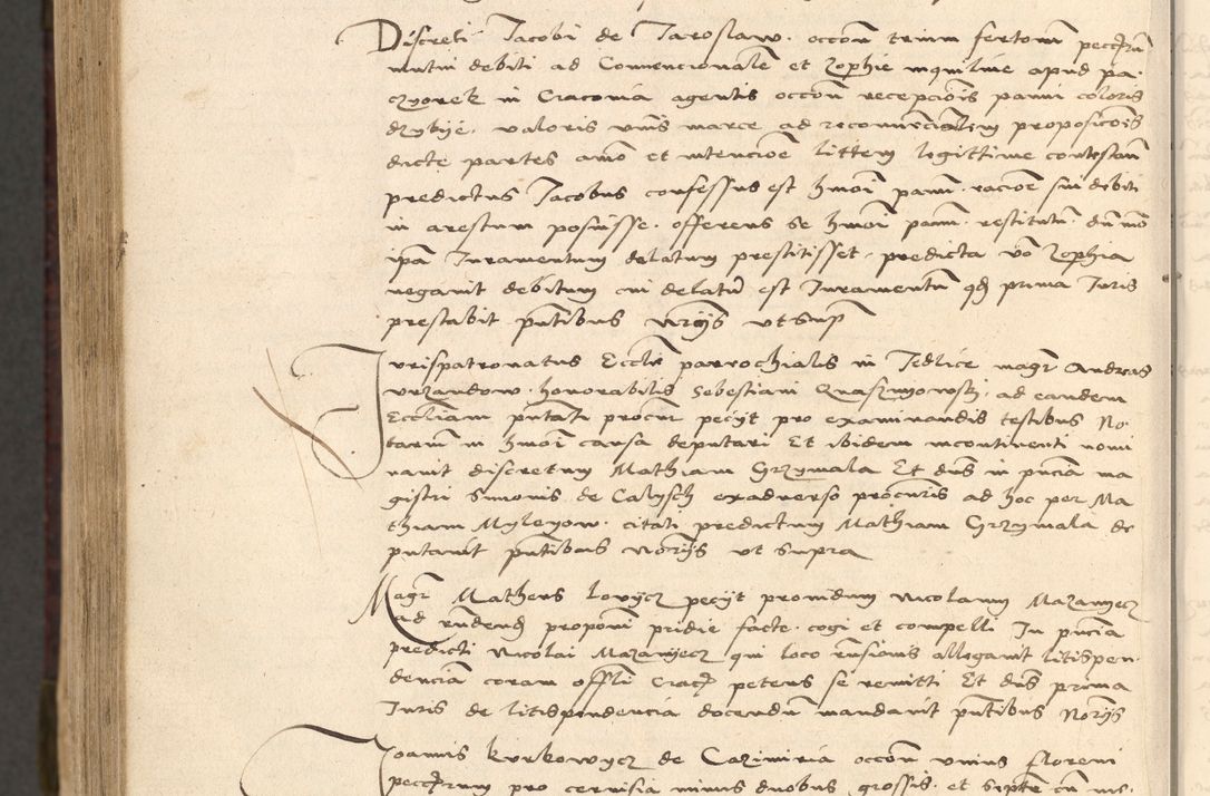 Zdjęcie nr 1296 dla obiektu archiwalnego: [Acta actorum vicarialia coram Nicolao Bedlenski]