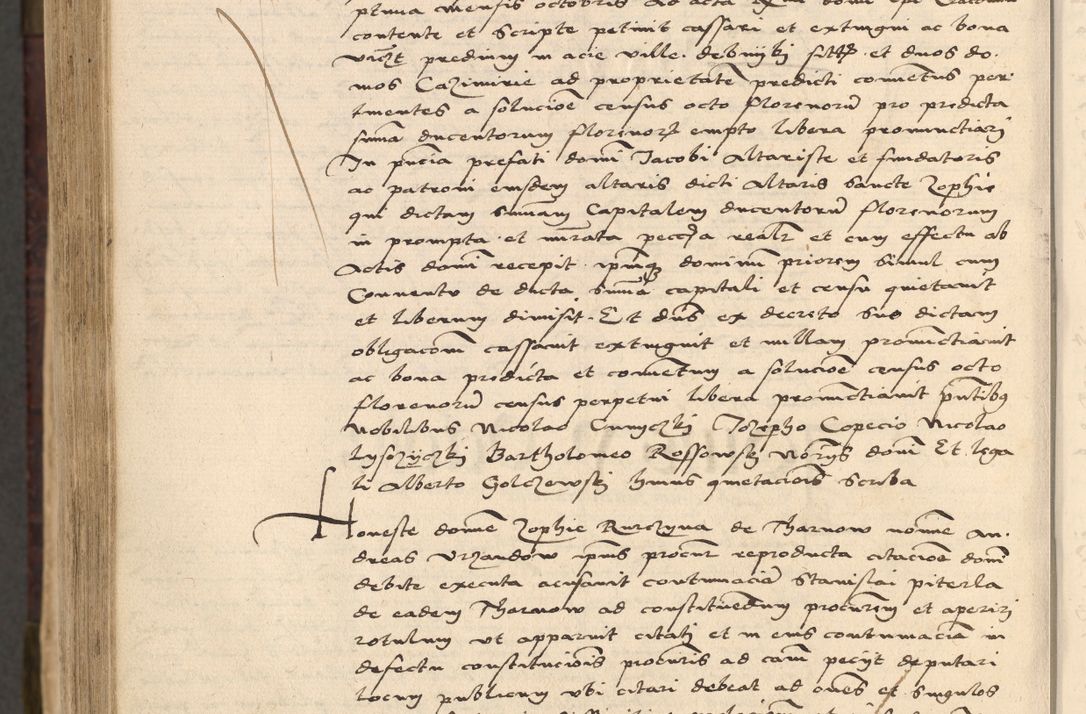 Zdjęcie nr 1278 dla obiektu archiwalnego: [Acta actorum vicarialia coram Nicolao Bedlenski]