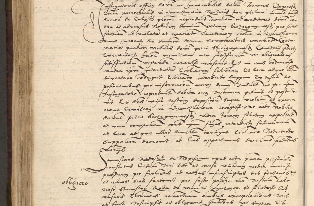 Zdjęcie nr 1282 dla obiektu archiwalnego: [Acta actorum vicarialia coram Nicolao Bedlenski]