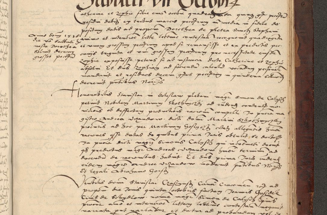 Zdjęcie nr 1281 dla obiektu archiwalnego: [Acta actorum vicarialia coram Nicolao Bedlenski]