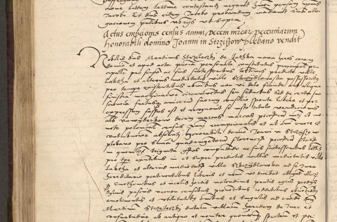 Zdjęcie nr 1274 dla obiektu archiwalnego: [Acta actorum vicarialia coram Nicolao Bedlenski]