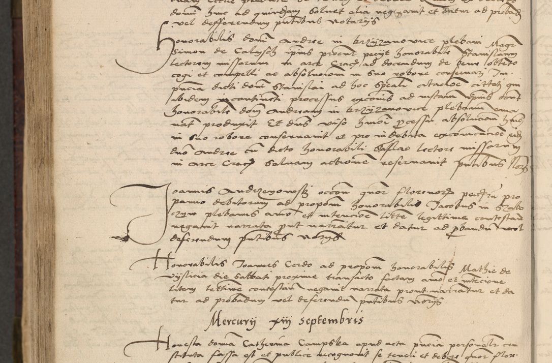 Zdjęcie nr 1260 dla obiektu archiwalnego: [Acta actorum vicarialia coram Nicolao Bedlenski]